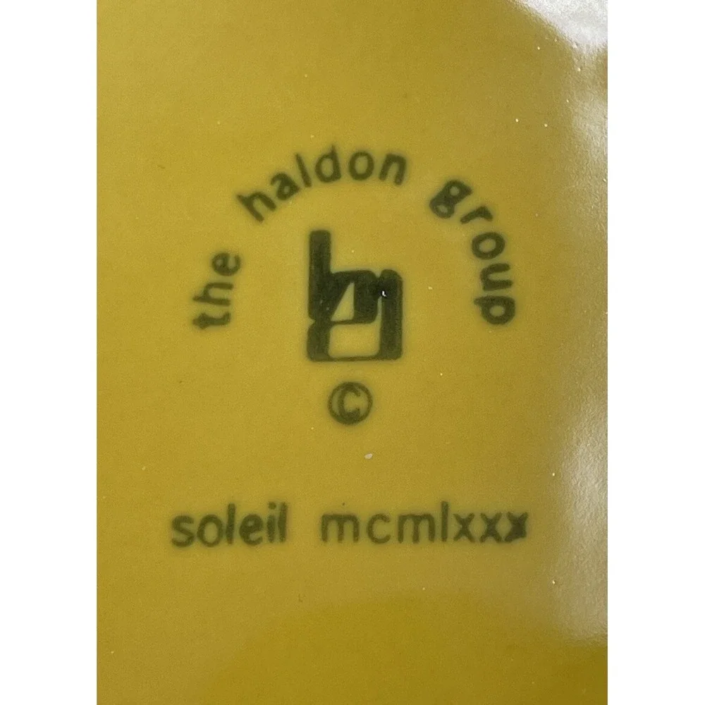 Vintage Haldon Group Soleil Salad Plates 8.25